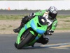 Faster rider running through turn 9a @ Buell Inside Pass Track Day Infineon